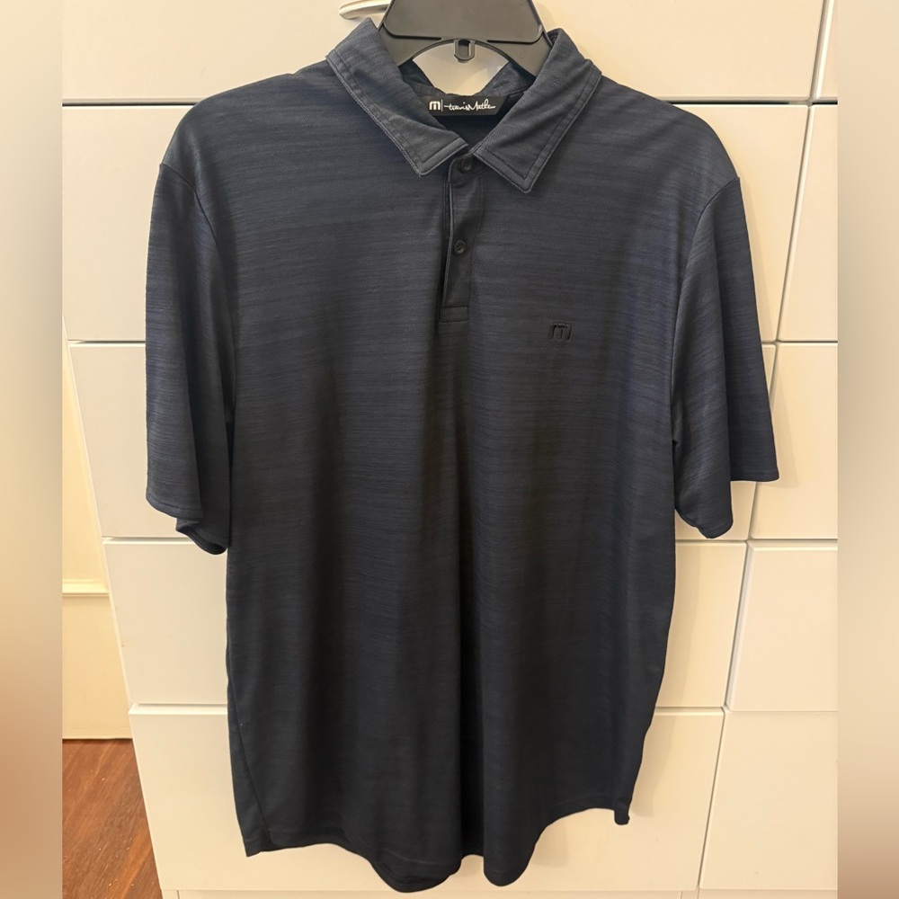 Travis Mathew Men's Navy Polo Shirt